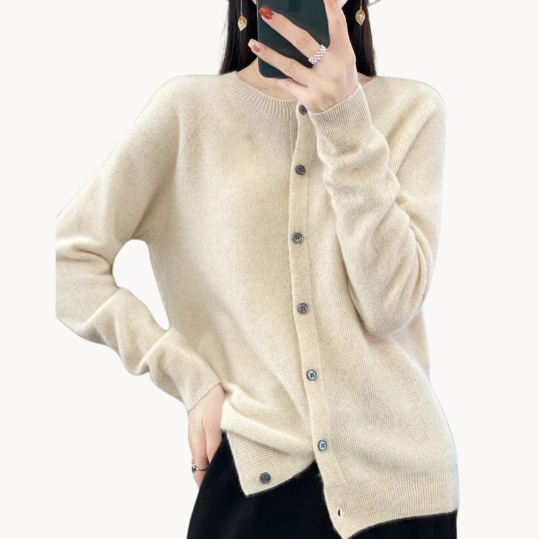 Melissa | Premium Wool Cardigan