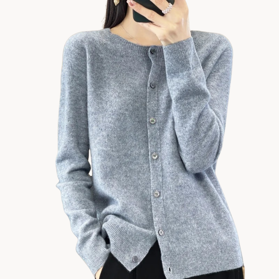 Melissa | Premium Wool Cardigan