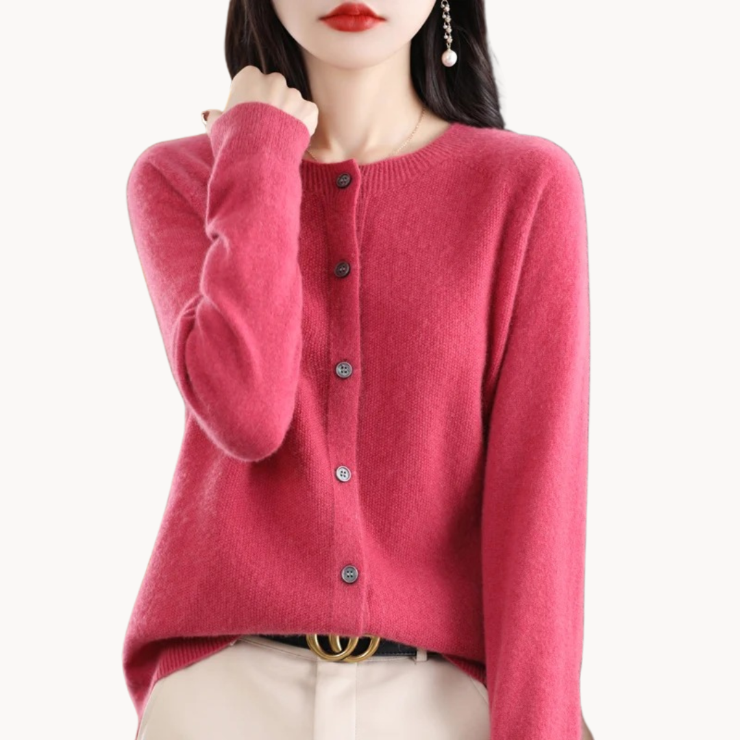 Melissa | Premium Wool Cardigan