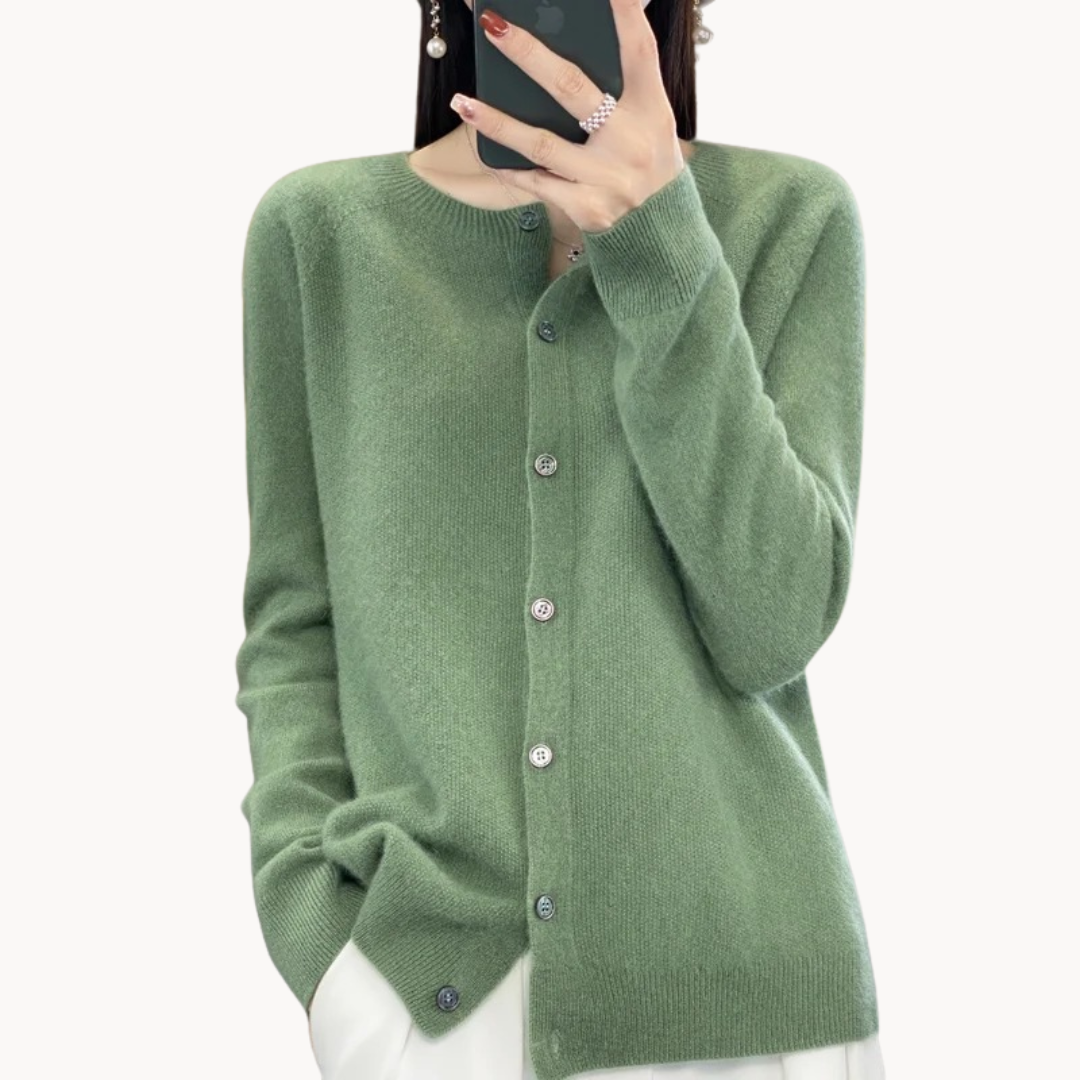 Melissa | Premium Wool Cardigan