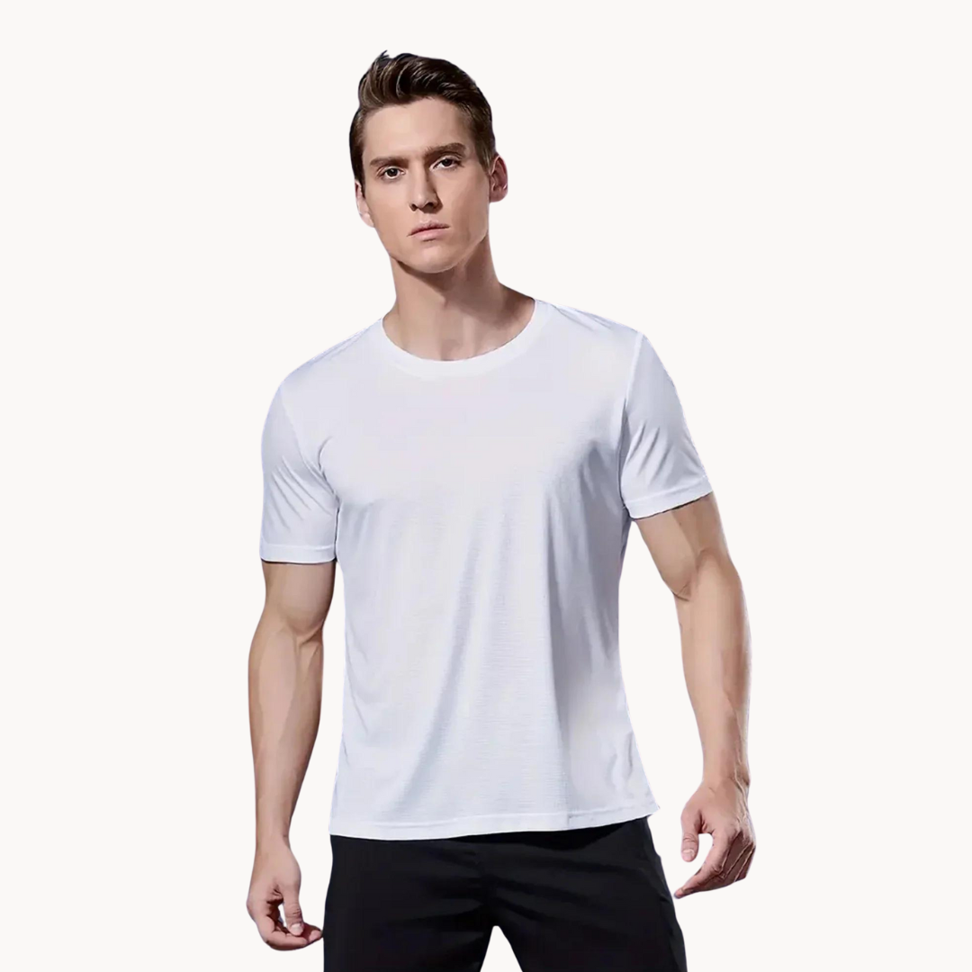 Ajax | White 10-Pack Active Short Sleeve Tees