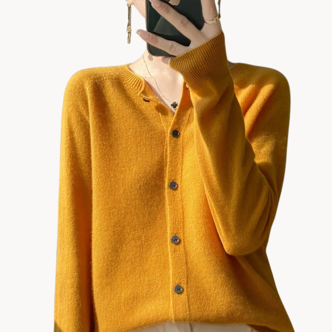 Melissa | Premium Wool Cardigan