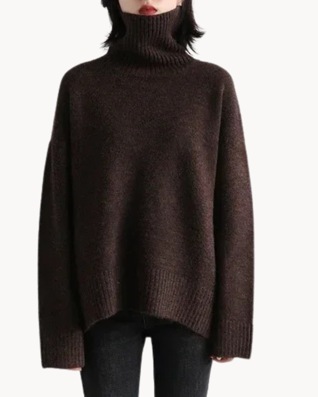 Kiara | Casual Loose-Fit Turtleneck Sweater