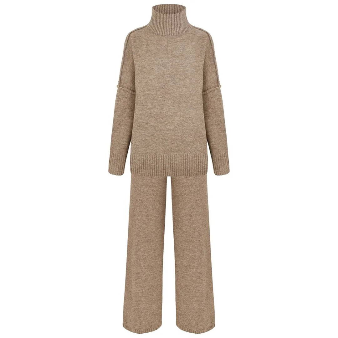 Hanna | Cozy Turtleneck Sweater & Pants Set