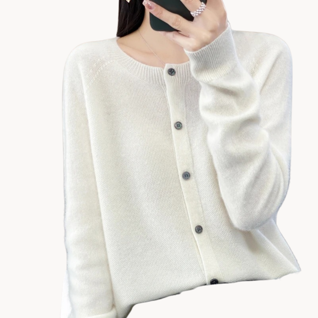 Melissa | Premium Wool Cardigan