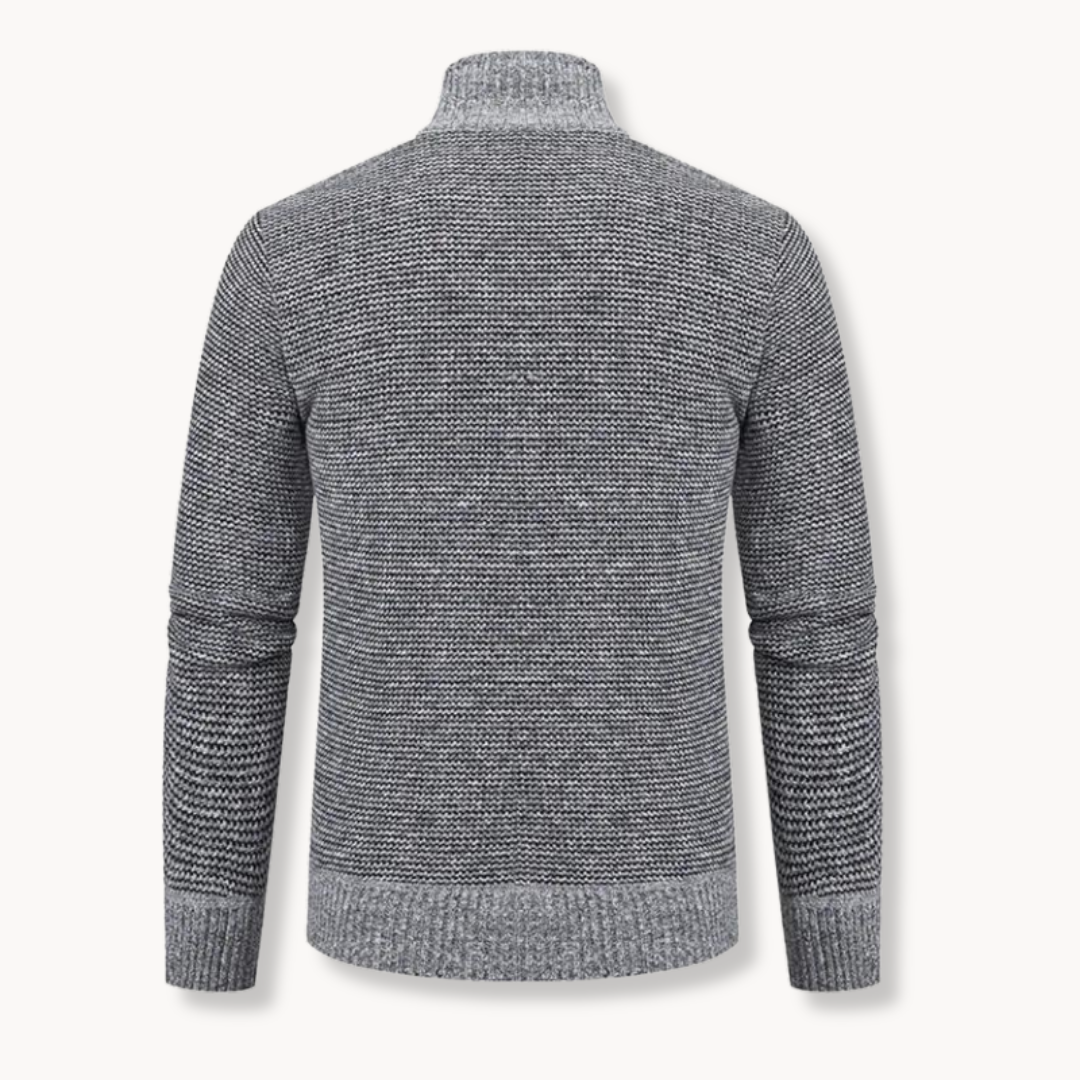 Arik | Stylish Jacquard Knit Sweater