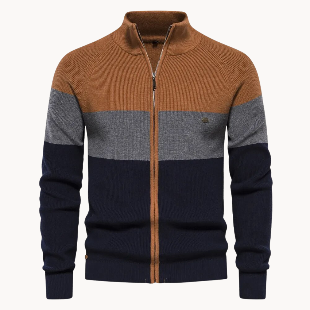 Edi | Zip-Up Cardigan for the Autumn Season