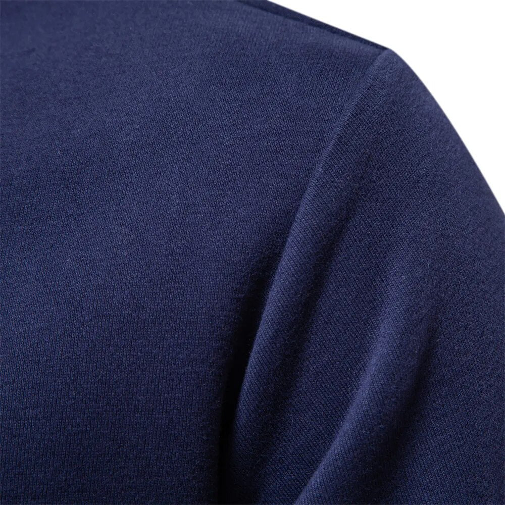 Nathan | Classic Polo-Style Sweatshirt