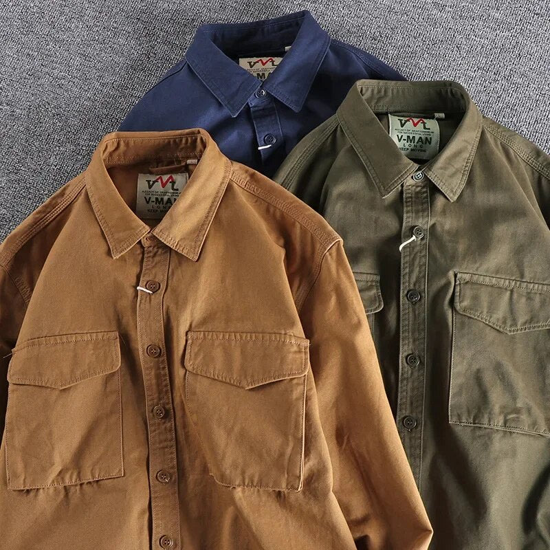 Cane | Classic Canvas Shirt